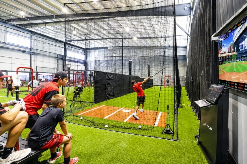 New indoor baseball, softball training center opens in Spring area
