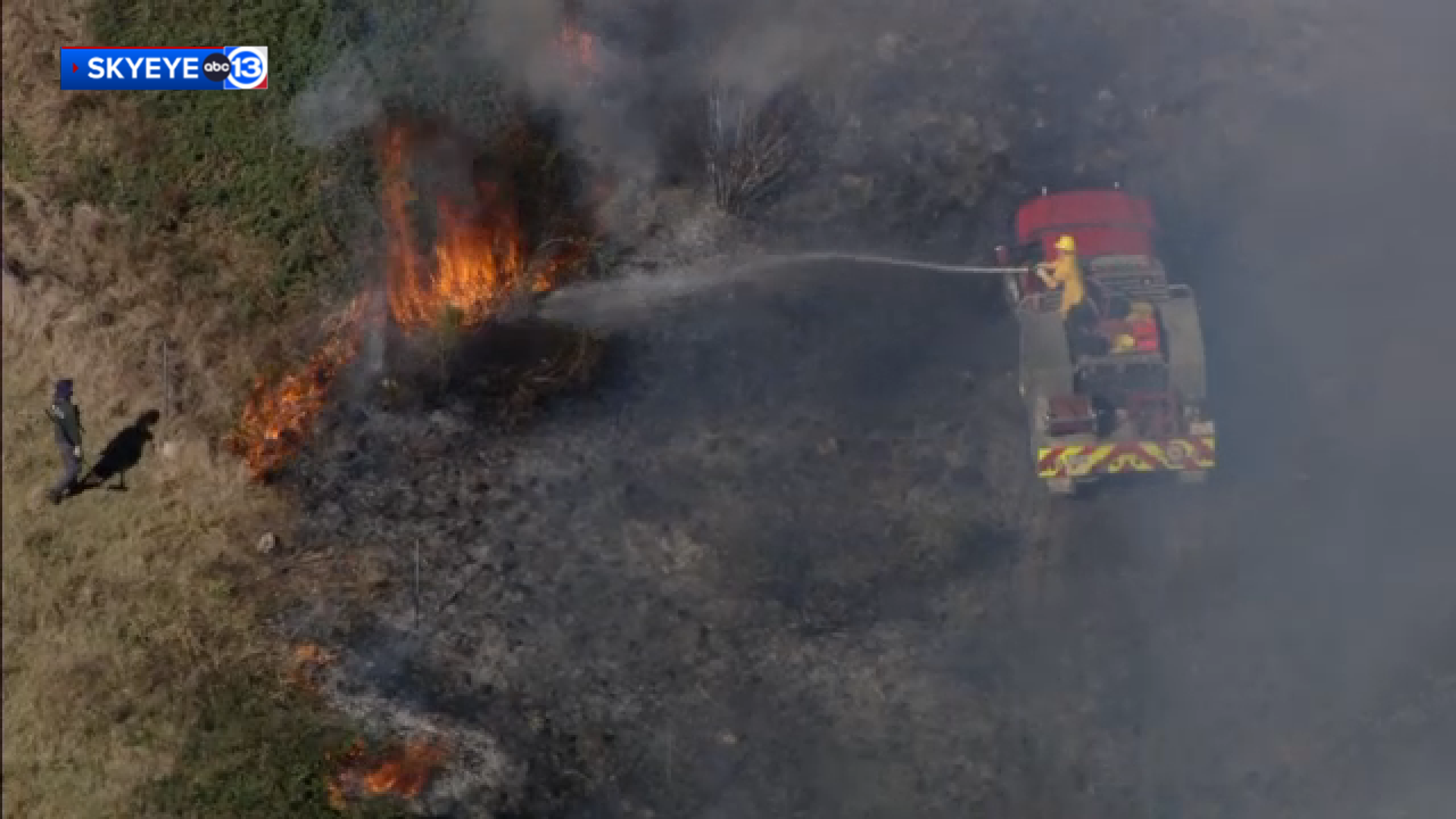 Hockley Prescribed Grass Burn Injures Man; Fire Marshal Investigates