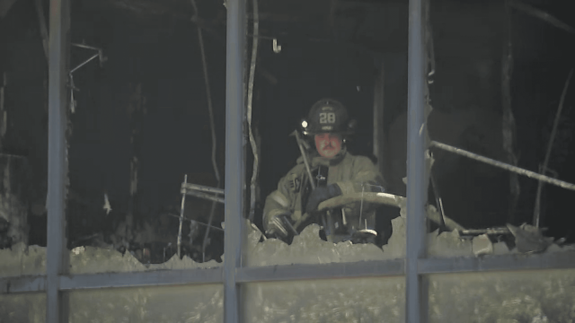 Attic fire on Richmond Avenue evacuates workers, injures firefighter