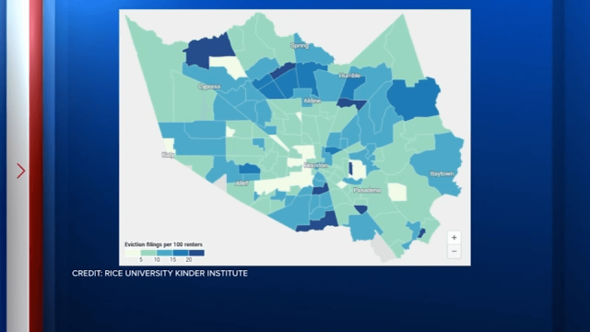 Eviction filings hit some Houston neighborhoods three times harder than average