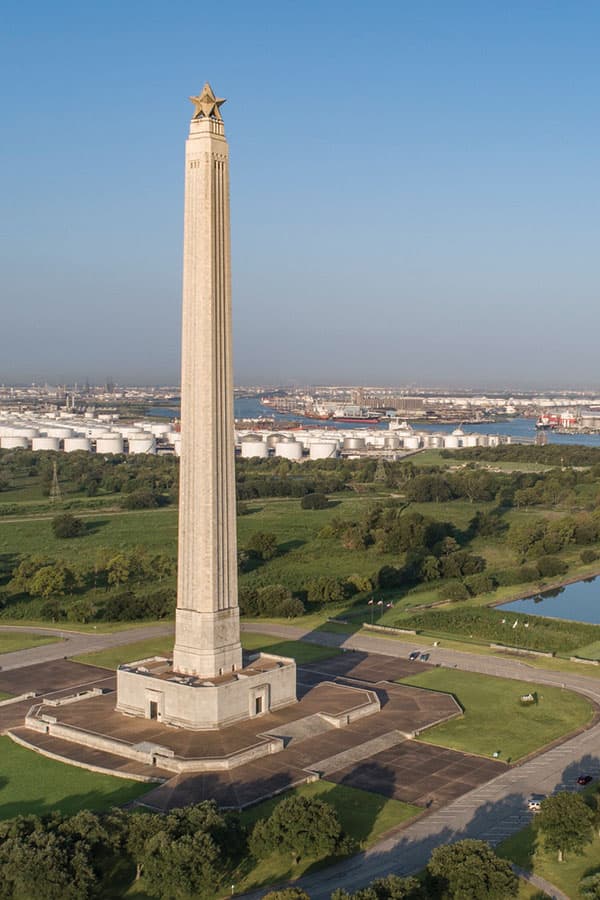 San Jacinto Monument in La Porte stands as world’s tallest war memorial