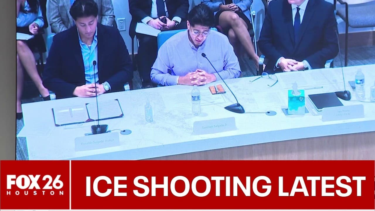 Houston hearing demands answers in ICE shooting death case