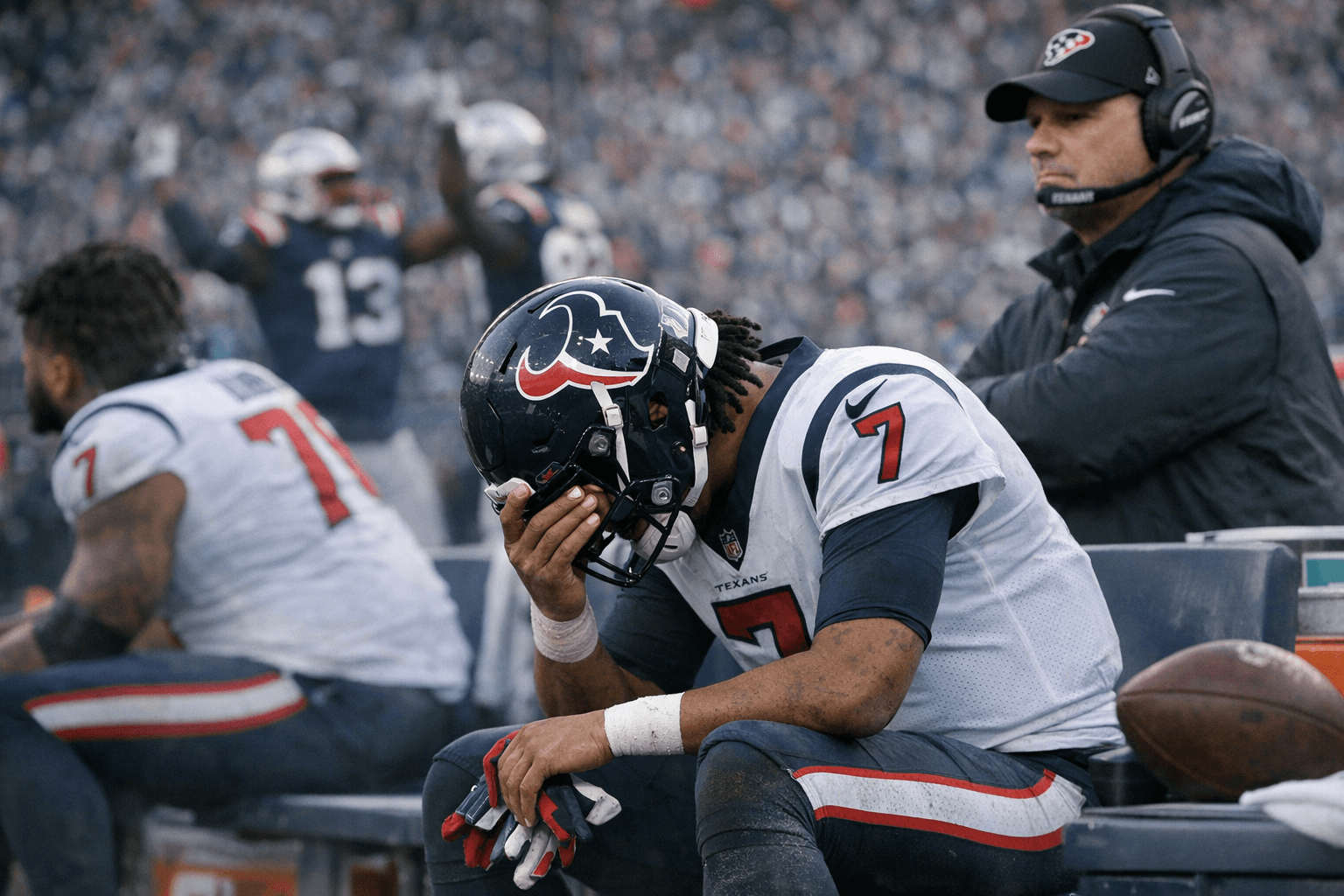 Stroud’s Four First-Half Interceptions Doom Texans in 28-16 Playoff Loss