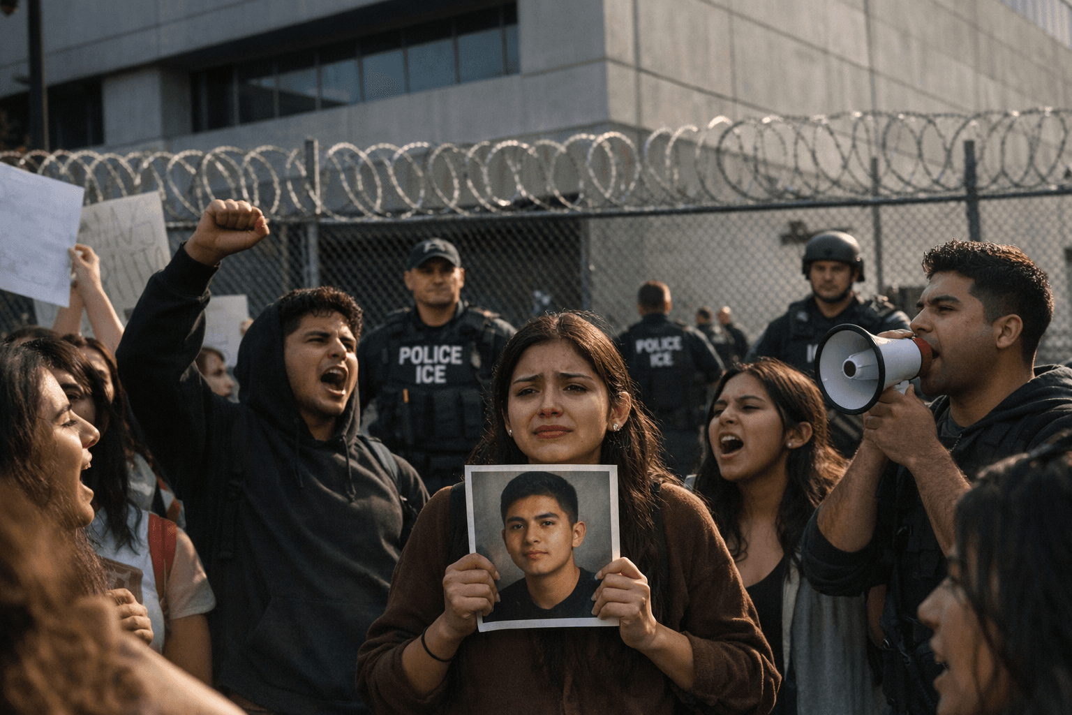 Texas Leaders Target School Walkouts as Houston Students Rally for ICE-Detained Teen