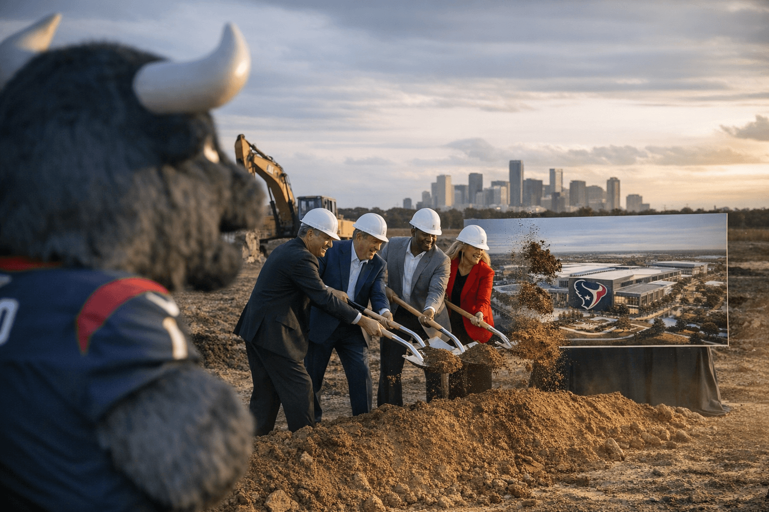 Houston Texans, Harris County, Howard Hughes Announce Toro District With 22‑Acre HQ