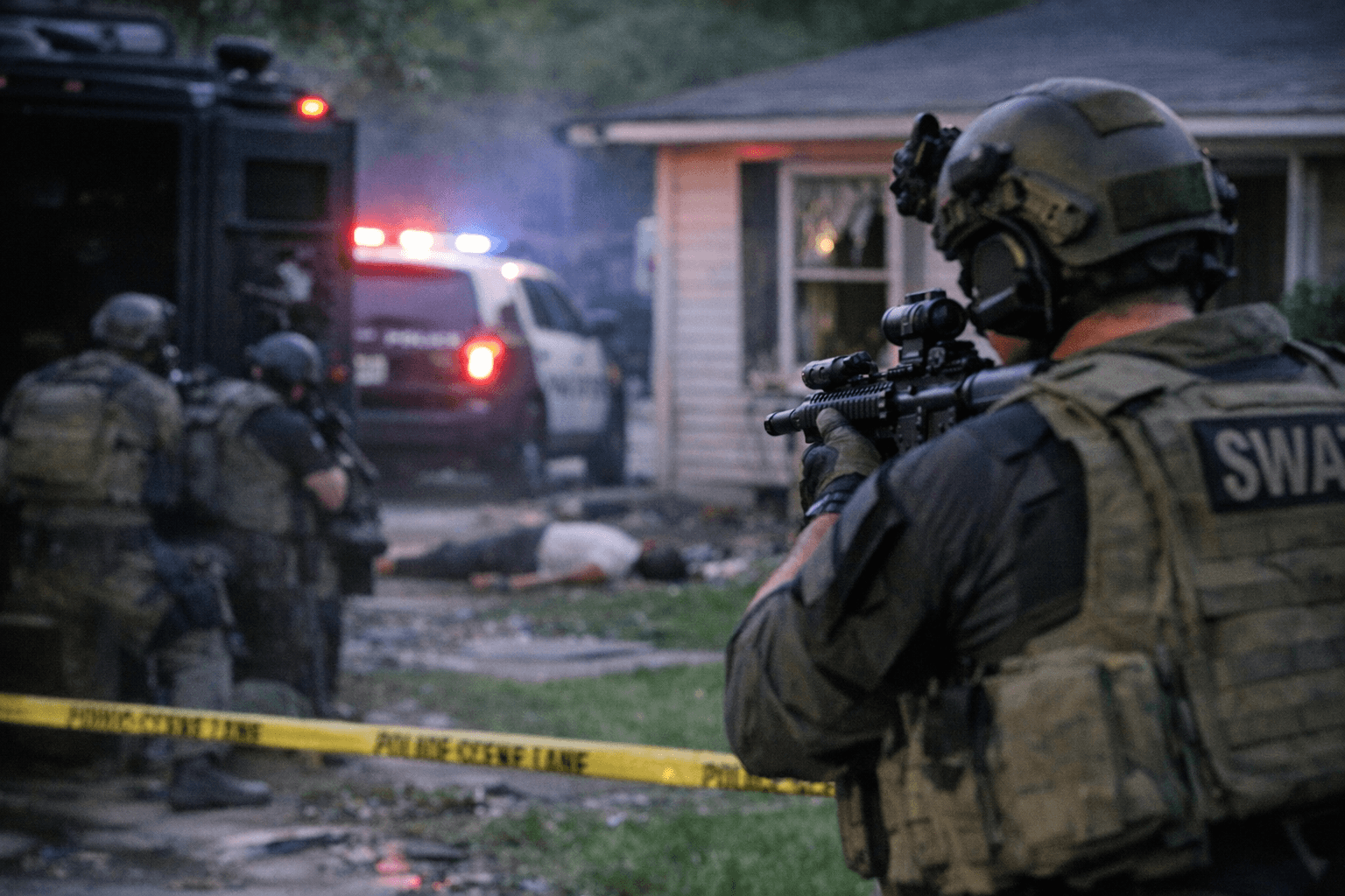 Houston SWAT Fatally Shoots Armed Suspect After 90-Minute Parole Warrant Standoff