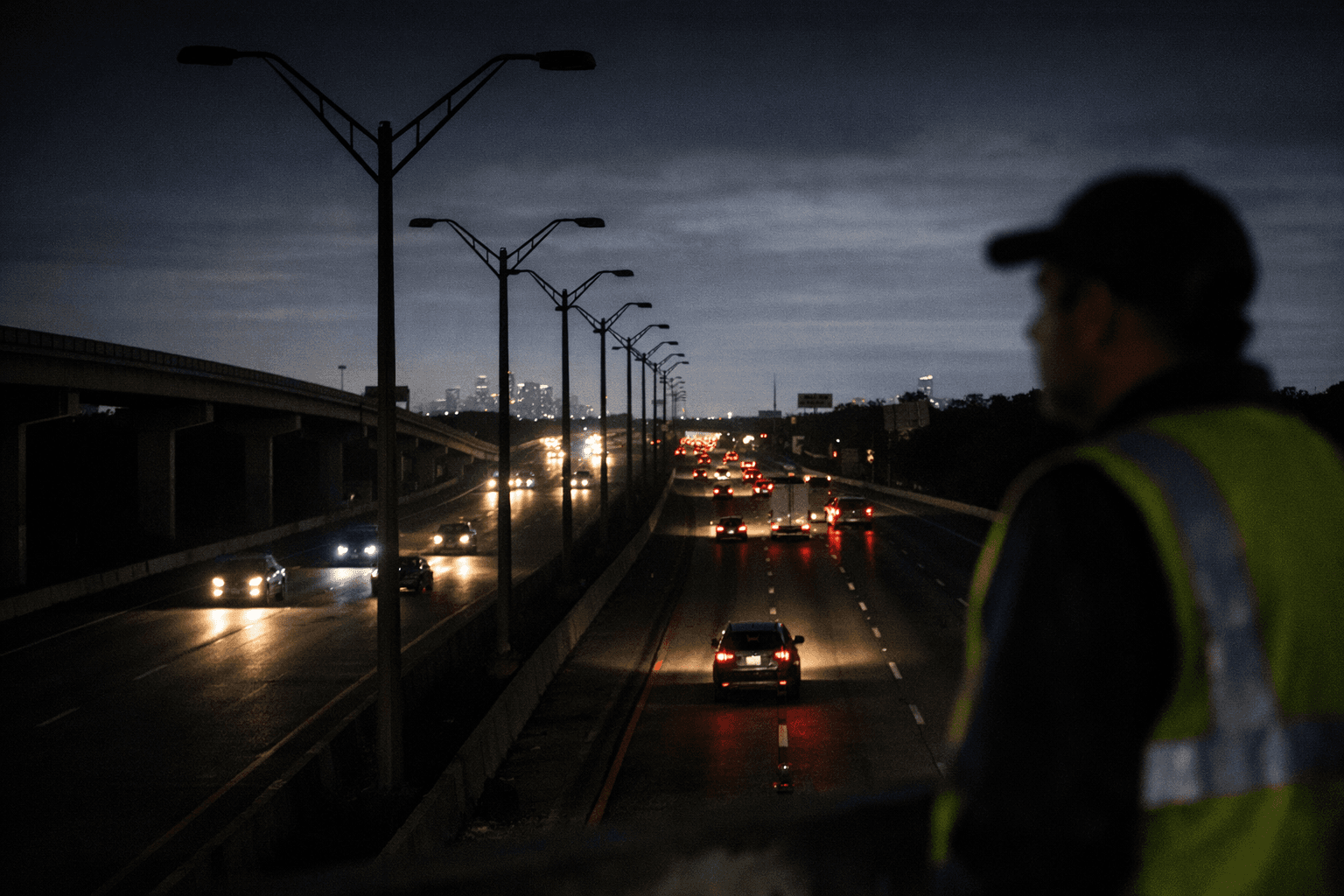 KHOU finds 478 dark highway lights across Harris County, ownership unclear