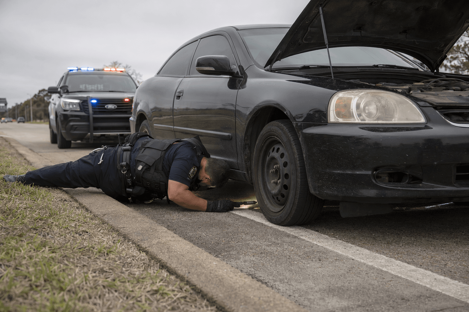 Cypress traffic stop leads to VIN tampering charge, stolen plate discovery