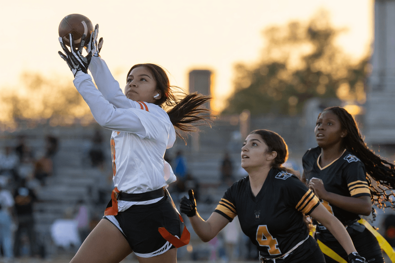Sam Houston, Lamar advance as HISD girls flag football shines