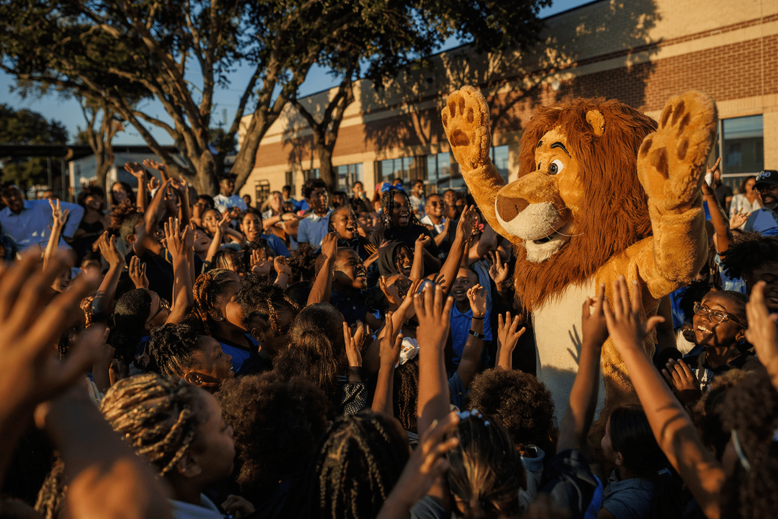 Disney surprises Houston ISD students ahead of Lion King production