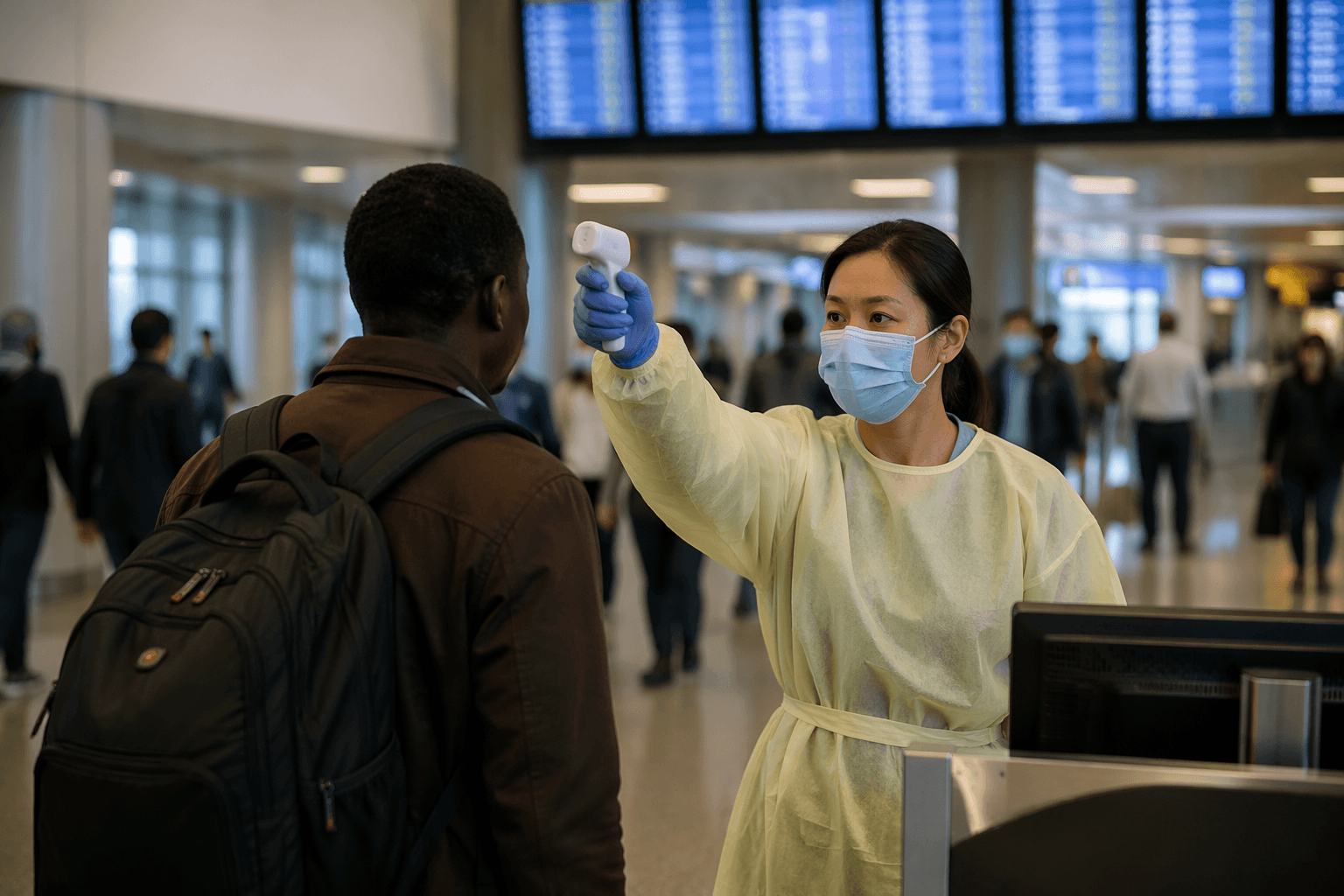 IAH chosen for Ebola screenings of travelers from Africa