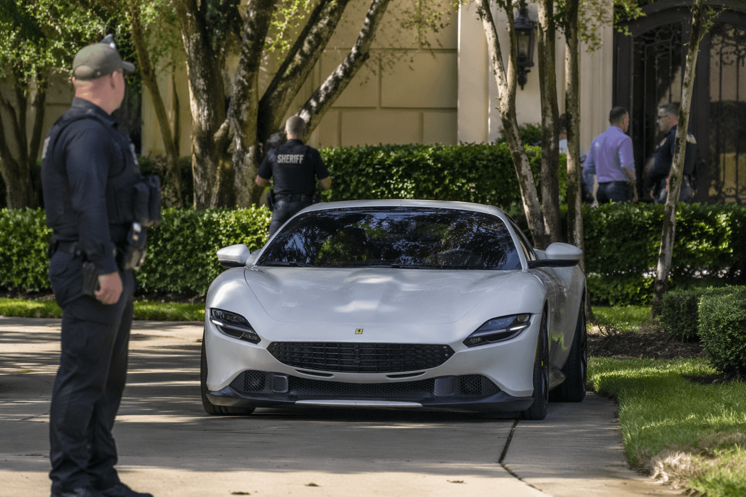 Harris County deputies find stolen $330,000 Ferrari at Houston home