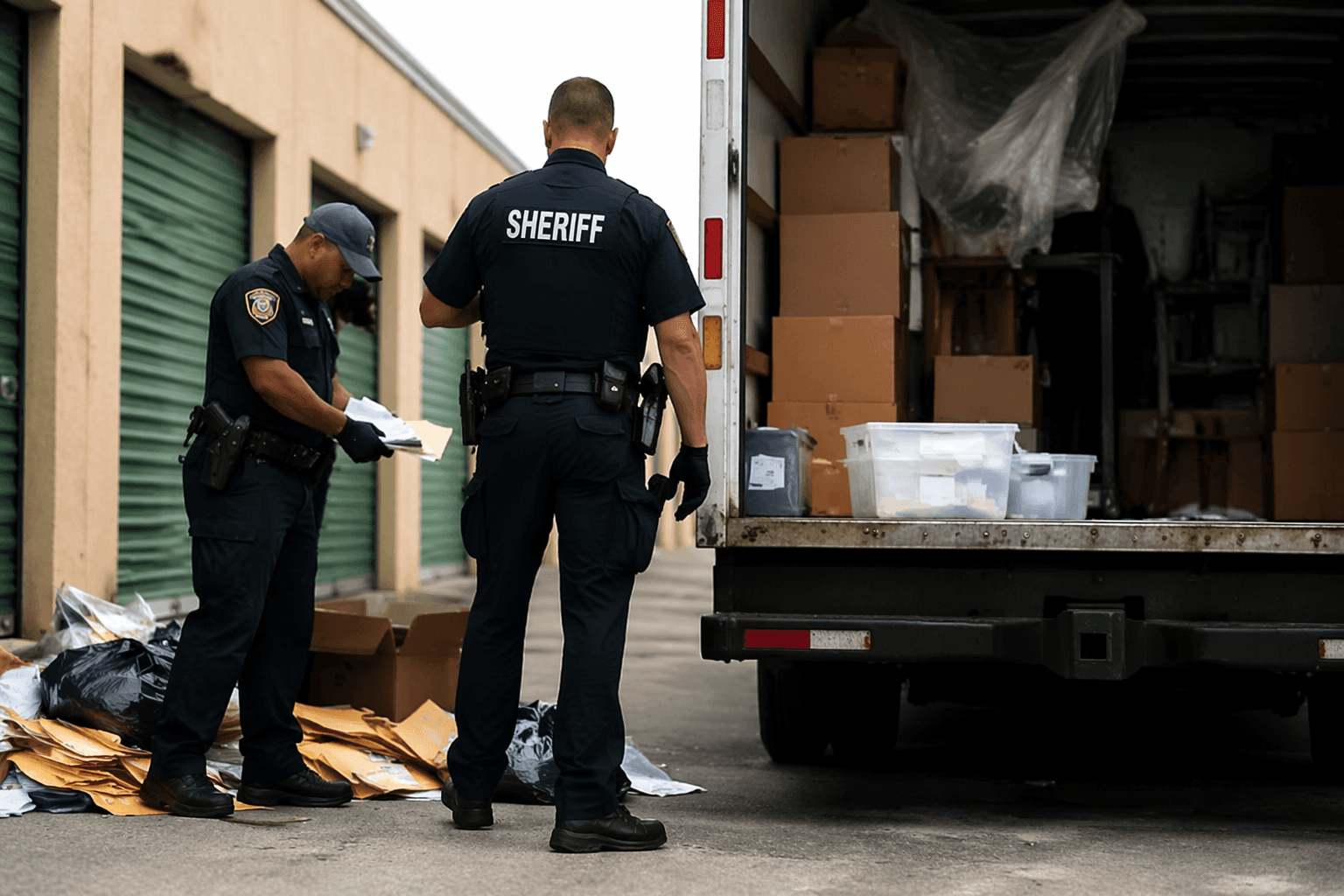 2 men charged after deputies find stolen mail in U-Haul in northwest Harris County
