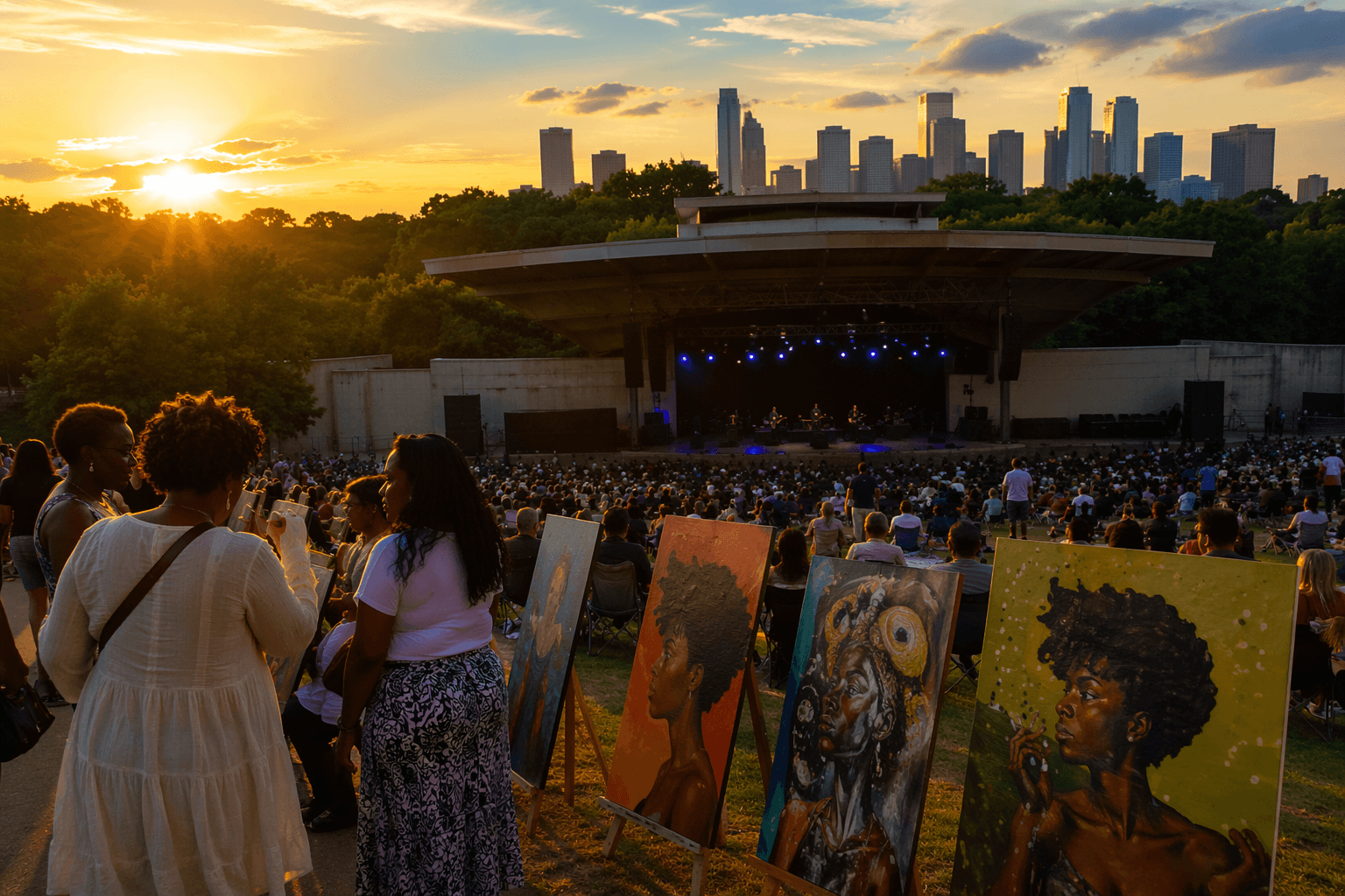 Juneteenth Culture Fest blends art, music and history at Miller Outdoor Theatre