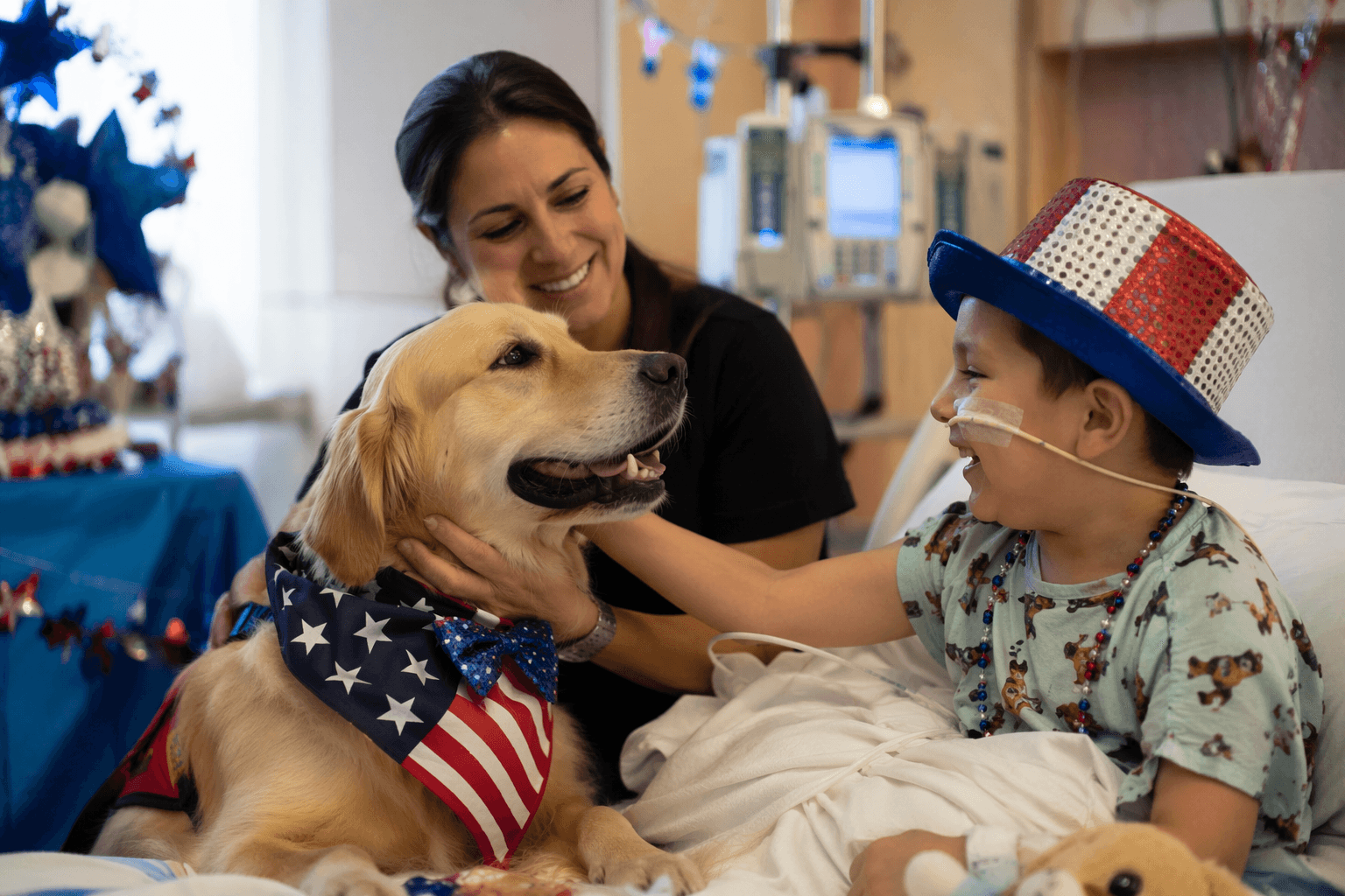 Texas Children’s Hospital brings Fourth of July cheer to patients