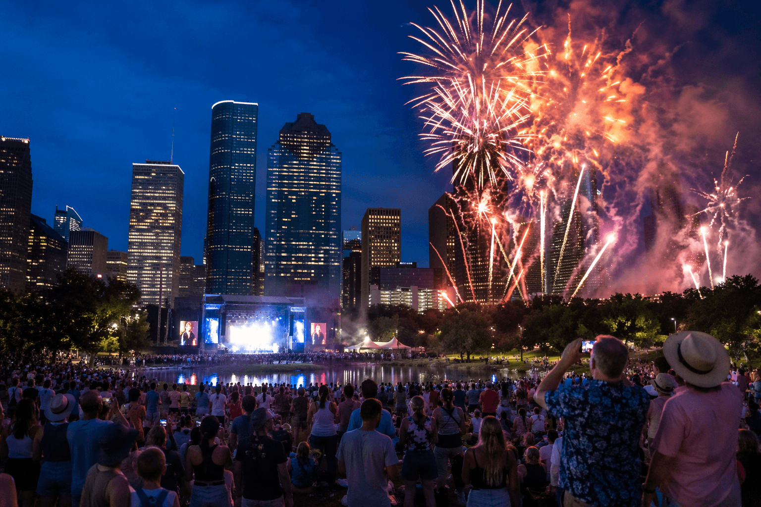 Freedom Over Texas draws record crowd at Eleanor Tinsley Park