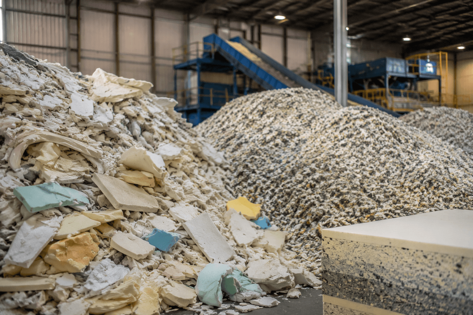 Houston inventor turns recycled mattress foam into sustainable products