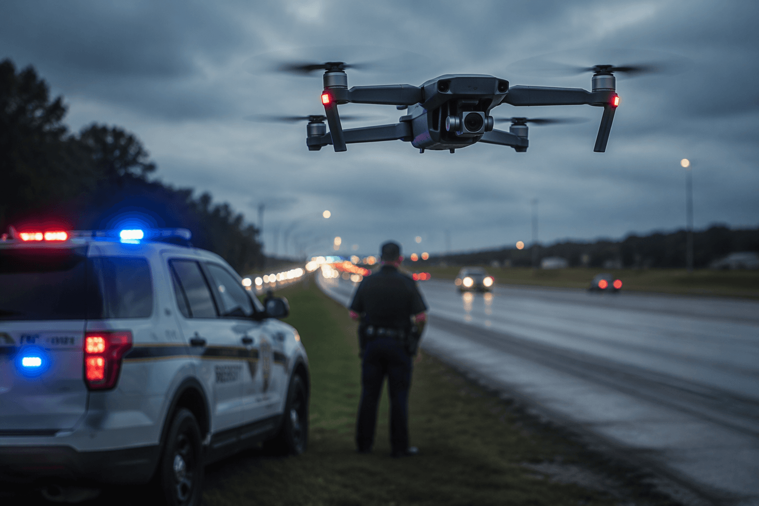 Drones help Precinct 4 deputies detain eight after North Freeway burglary
