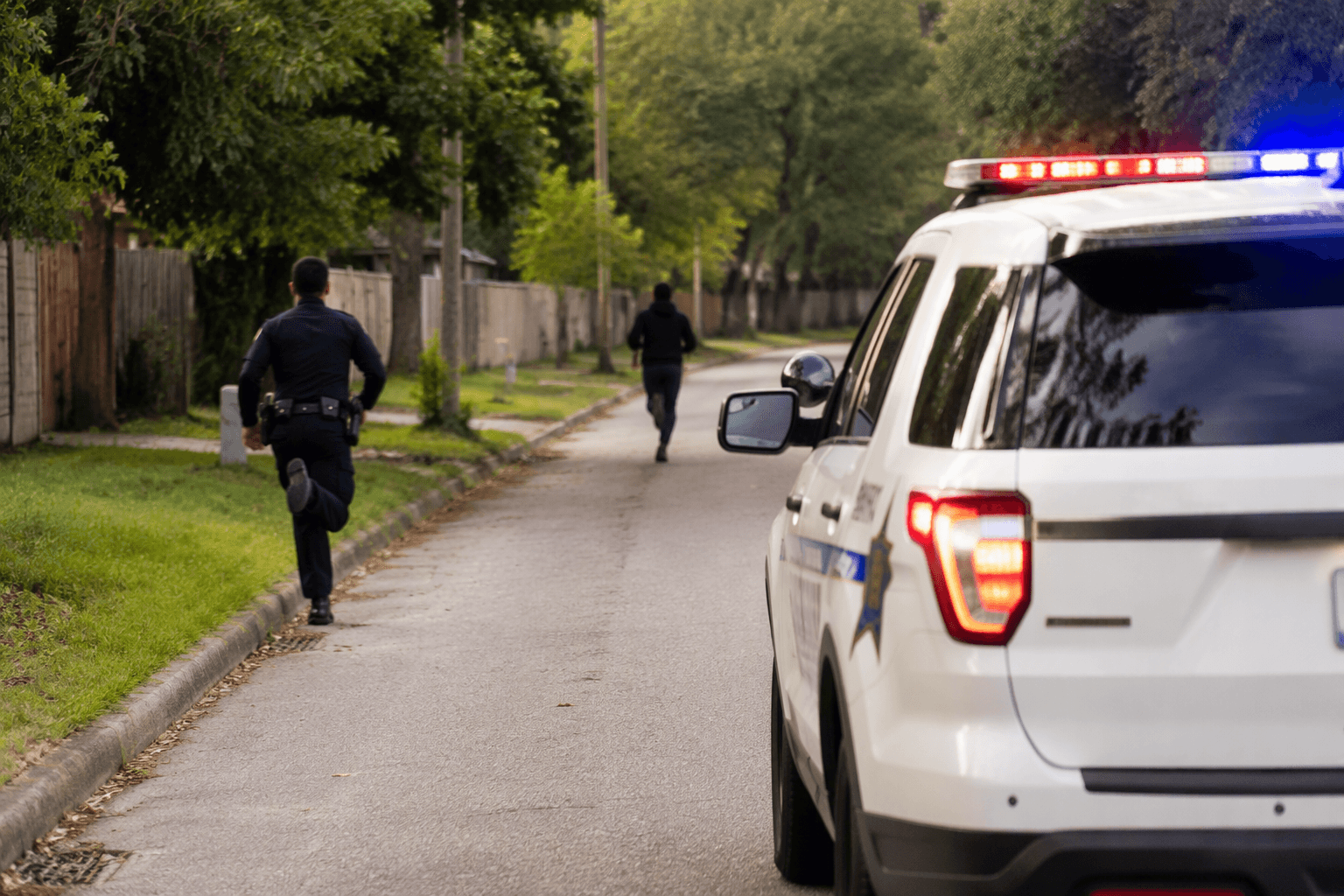Houston man arrested after foot chase in Eastfield Drive theft case