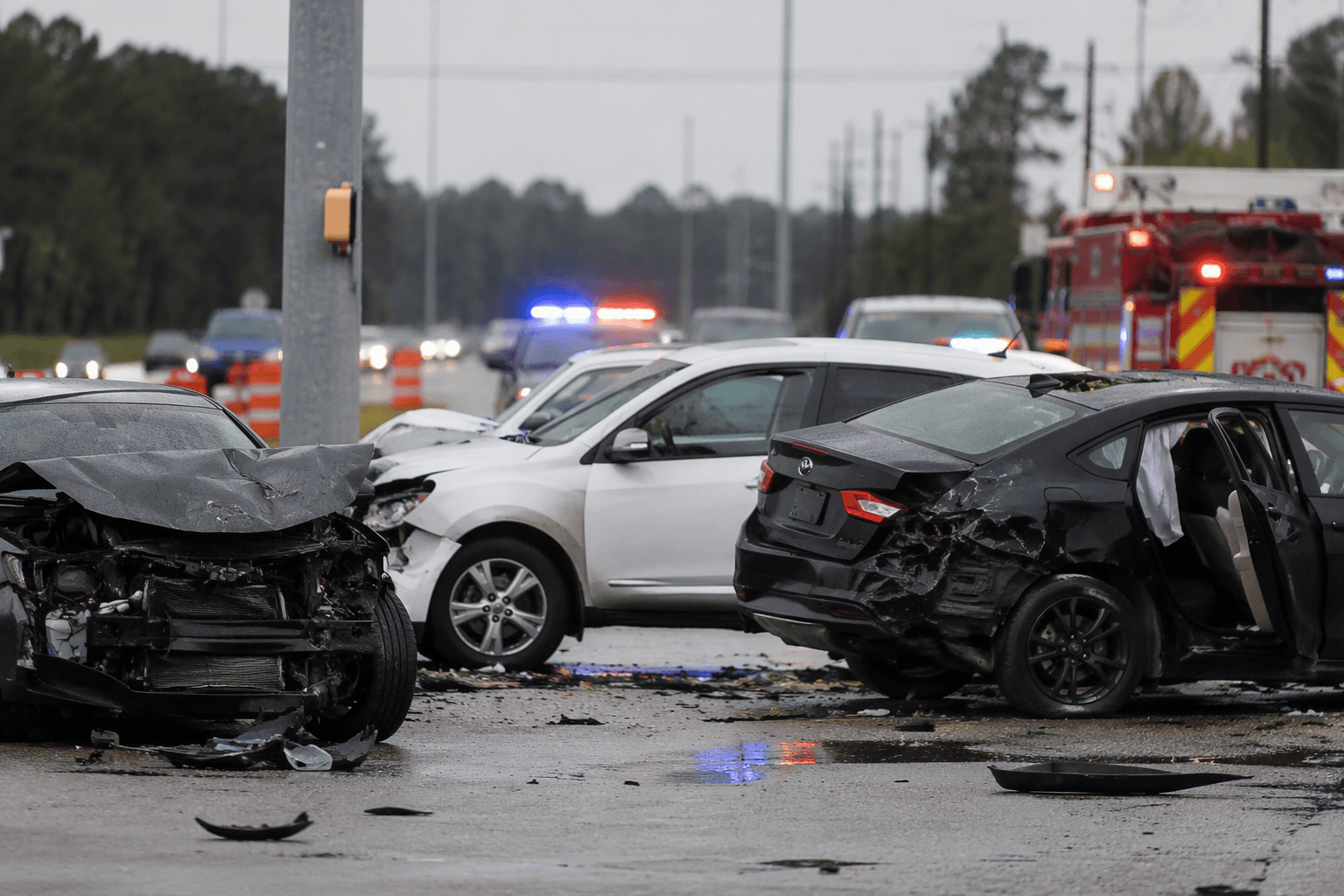 3-car crash at SH-249 and Spring Cypress sends victims to hospital