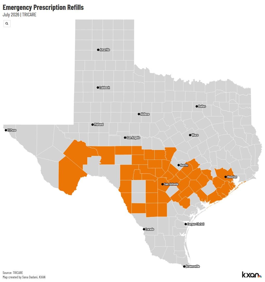 Storms can disrupt TRICARE prescription access for Harris County families