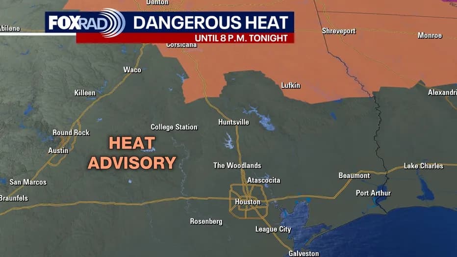 Heat dome to bring first prolonged triple-digit stretch to Harris County