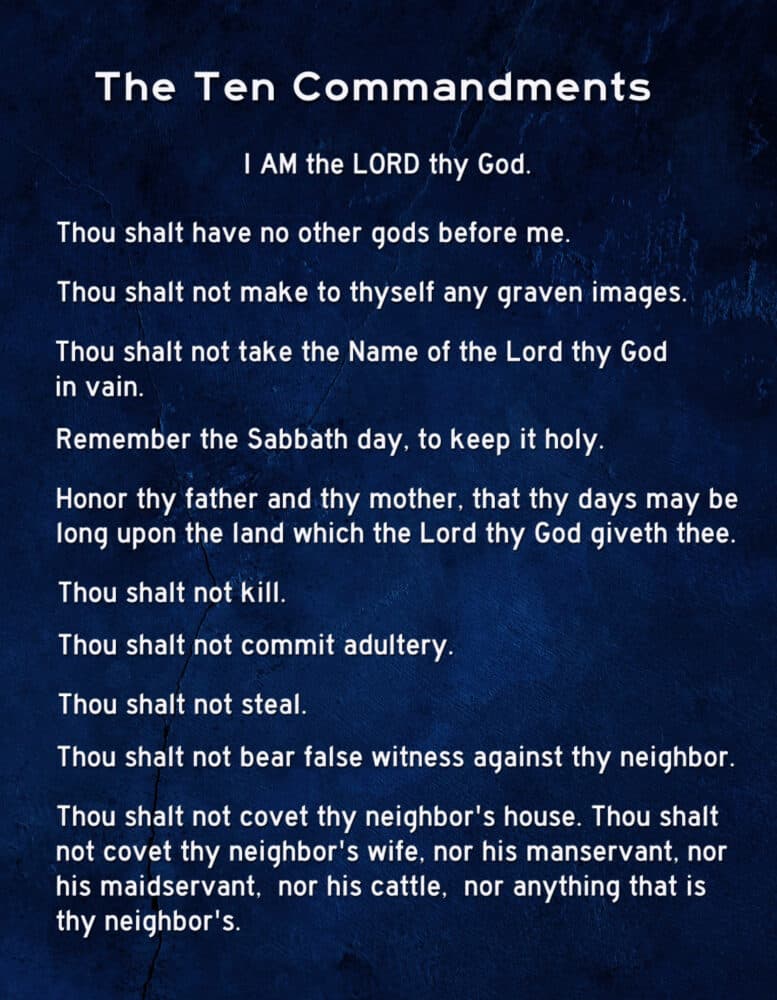 Houston mothers lose emergency bid to block Ten Commandments mandate