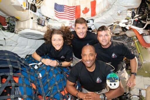 Artemis II crew returns to Johnson Space Center after historic moon flyby