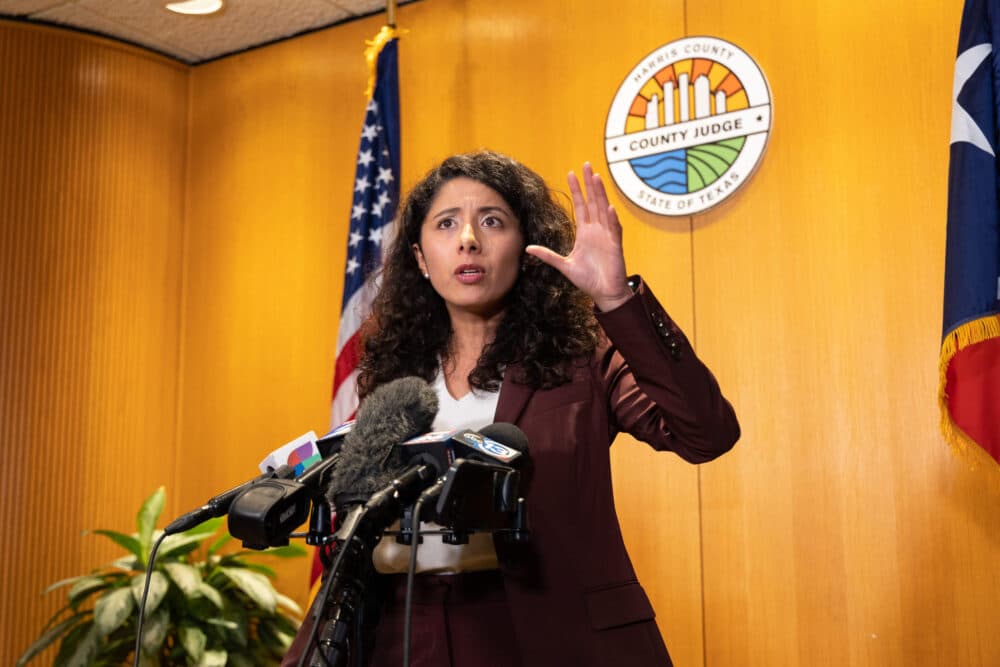 Harris County releases heavily redacted records from Hidalgo trade mission