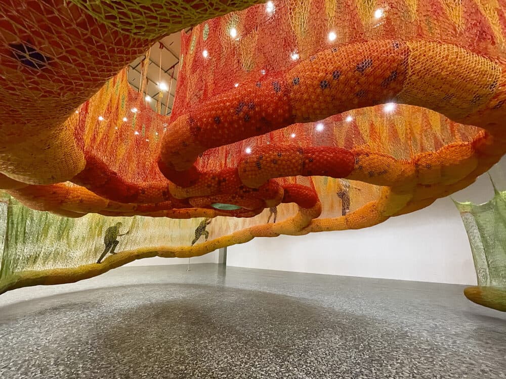 Ernesto Neto's Massive Crochet Labyrinth Returns to MFAH This Spring