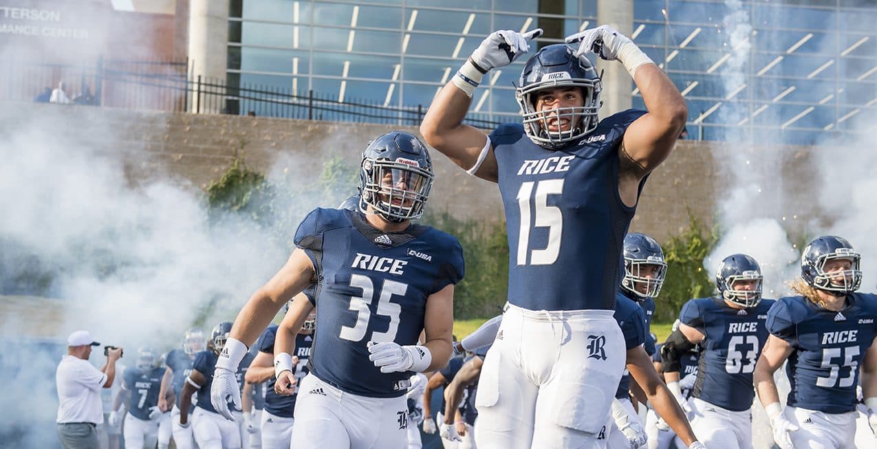 Rice Athletics Posts Multiple Results March 4-7, Student-Athletes Engage Harris County
