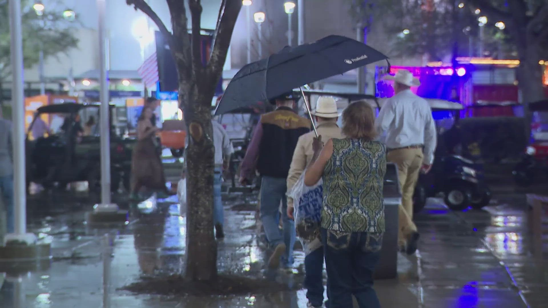 RodeoHouston Cancels Drone Show, Pauses Activities After Storms Hit NRG Park