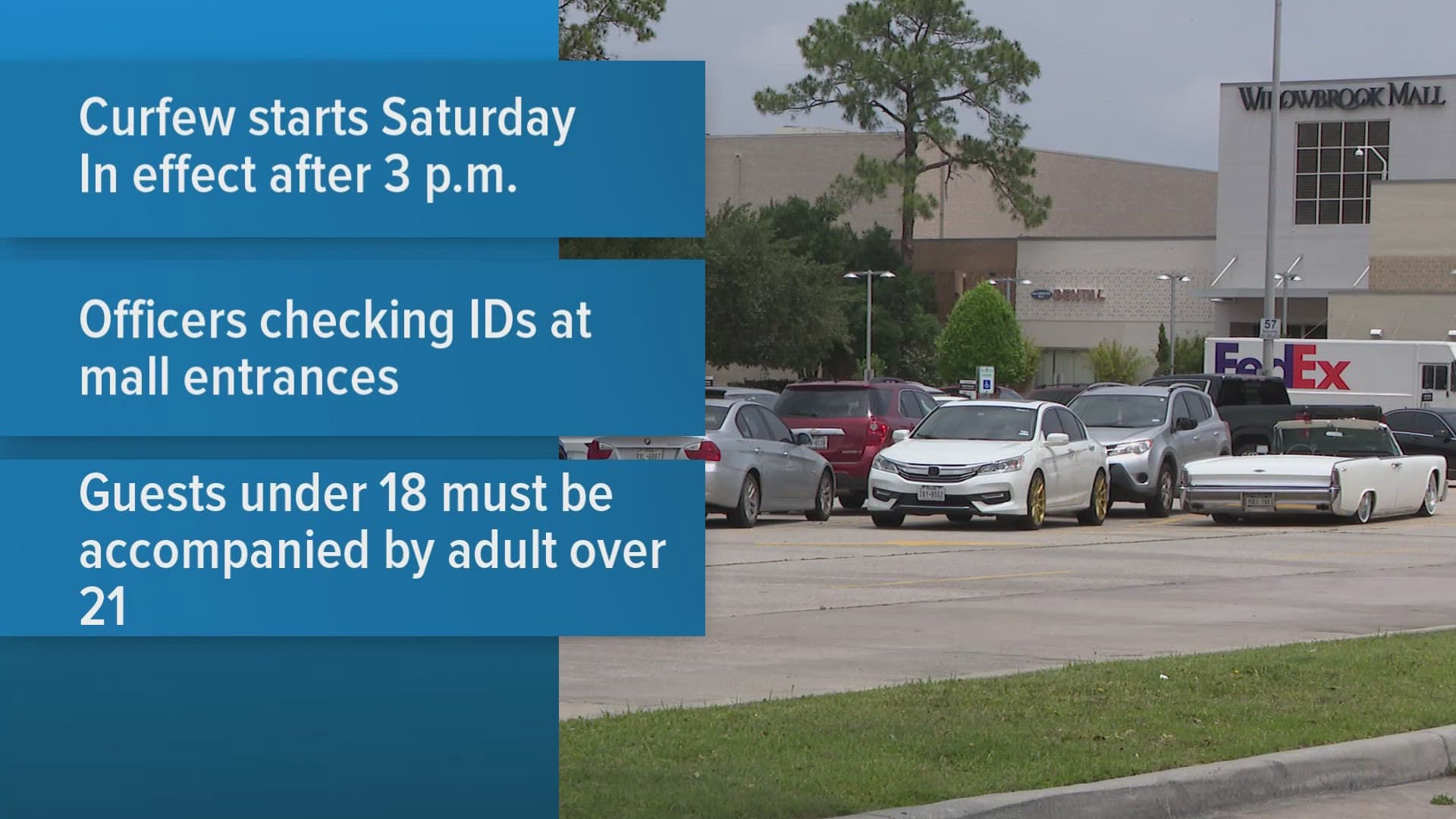 Willowbrook Mall requires adults for teens amid disruption concerns